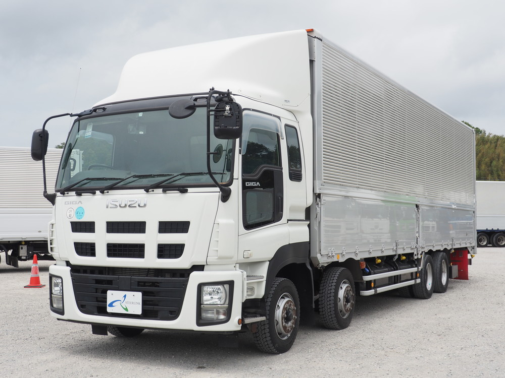 いすゞ ギガ ウイング車 大型 QKG-CYJ77A 年式 H26[写真01]