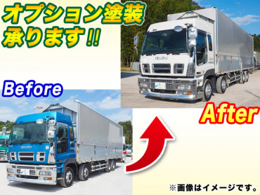 いすゞ ギガ ウイング車 大型 PDG-CYJ77W8 年式 H20 [写真03]