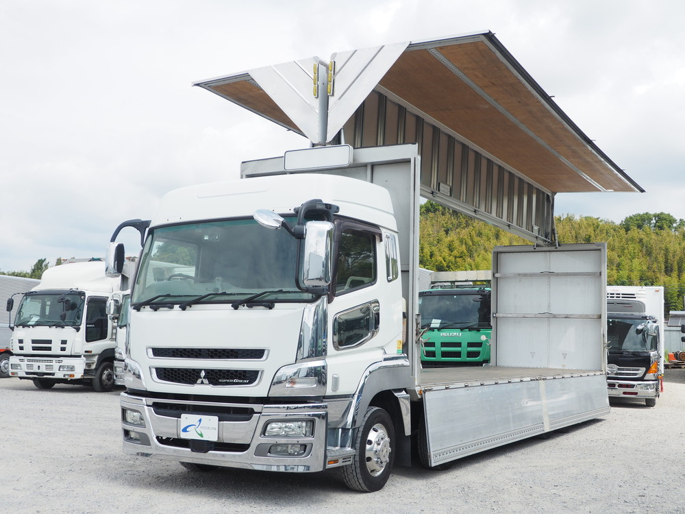 三菱ふそう スーパーグレート ウイング車 大型 QPG-FS64VZ 年式 H27[写真08]
