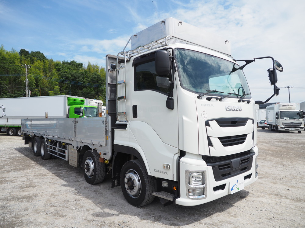 いすゞ ギガ 平ボディ 大型 QKG-CYJ77B 年式 H28[写真04]