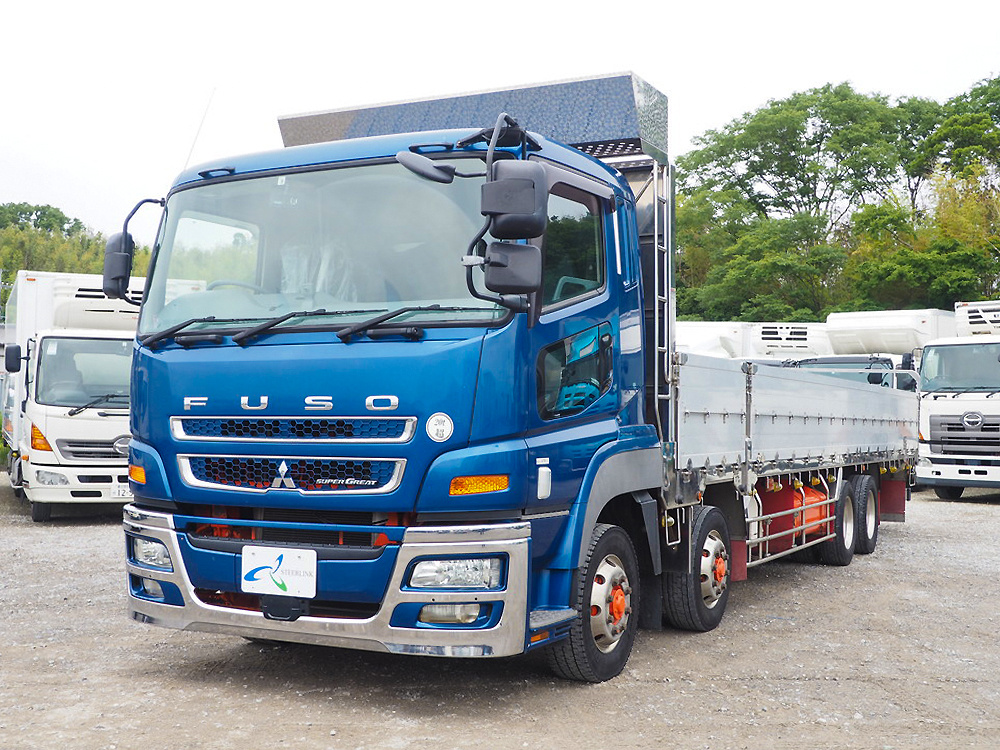 三菱ふそう スーパーグレート 平ボディ 大型 QKG-FS54VZ 年式 H26[写真01]