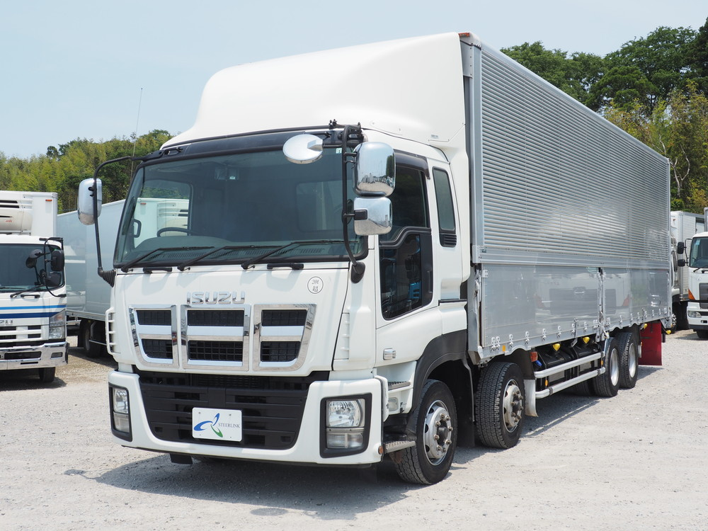 いすゞ ギガ ウイング車 大型 QKG-CYJ77A 年式 H26[写真01]