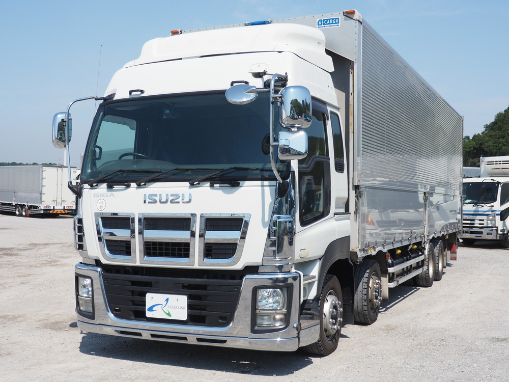 いすゞ ギガ ウイング車 大型 QKG-CYJ77A 年式 H25[写真01]