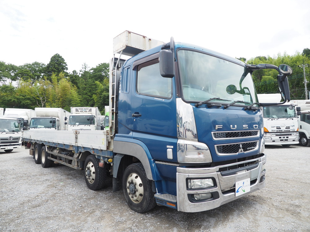 三菱ふそう スーパーグレート 平ボディ 大型 QKG-FS54VZ 年式 H24[写真04]