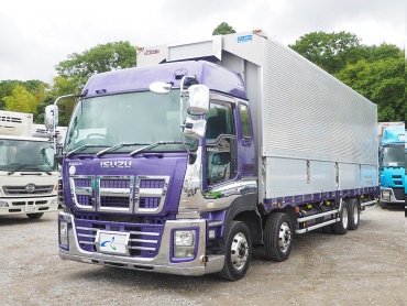いすゞ ギガ ウイング車 大型 QKG-CYJ77A 年式 H24 [写真01]