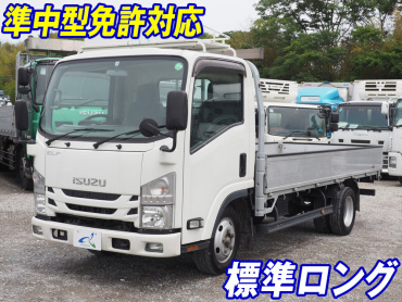 いすゞ エルフ 平ボディ 小型 TRG-NLR85AR 年式 H28[写真02]