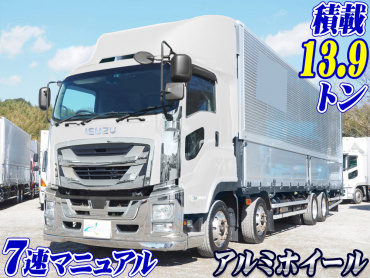 いすゞ ギガ ウイング車 大型 QKG-CYJ77B 年式 H28 [写真02]