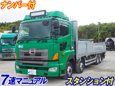 日野 グランドプロフィア 平ボディ 大型 QKG-FW1EXBG 年式 H24 [写真02]