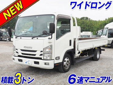いすゞ エルフ 平ボディ 小型 TRG-NPR85AR 年式 H28[写真02]