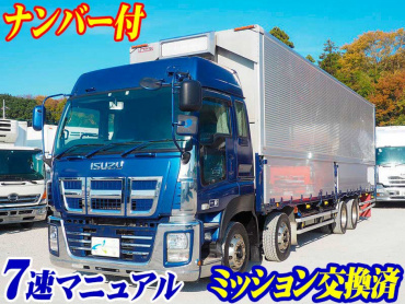 いすゞ ギガ ウイング車 大型 QKG-CYJ77A 年式 H27[写真02]