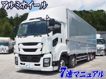いすゞ ギガ ウイング車 大型 QKG-CYJ77B 年式 H28[写真02]
