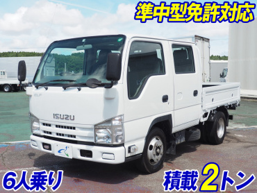 いすゞ エルフ Wキャブ 小型 BKG-NJR85A 年式 H22[写真02]