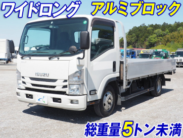 いすゞ エルフ 平ボディ 小型 TRG-NPR85AR 年式 H27[写真02]