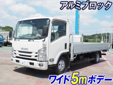 いすゞ エルフ 平ボディ 小型 TRG-NNR85AR 年式 H27[写真02]