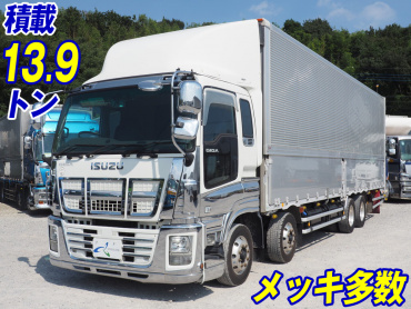 いすゞ ギガ ウイング車 大型 QKG-CYJ77A 年式 H27[写真02]