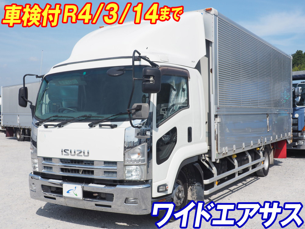 いすゞ フォワード ウイング車 中型 TKG-FRR90T2 年式 H26[写真02]
