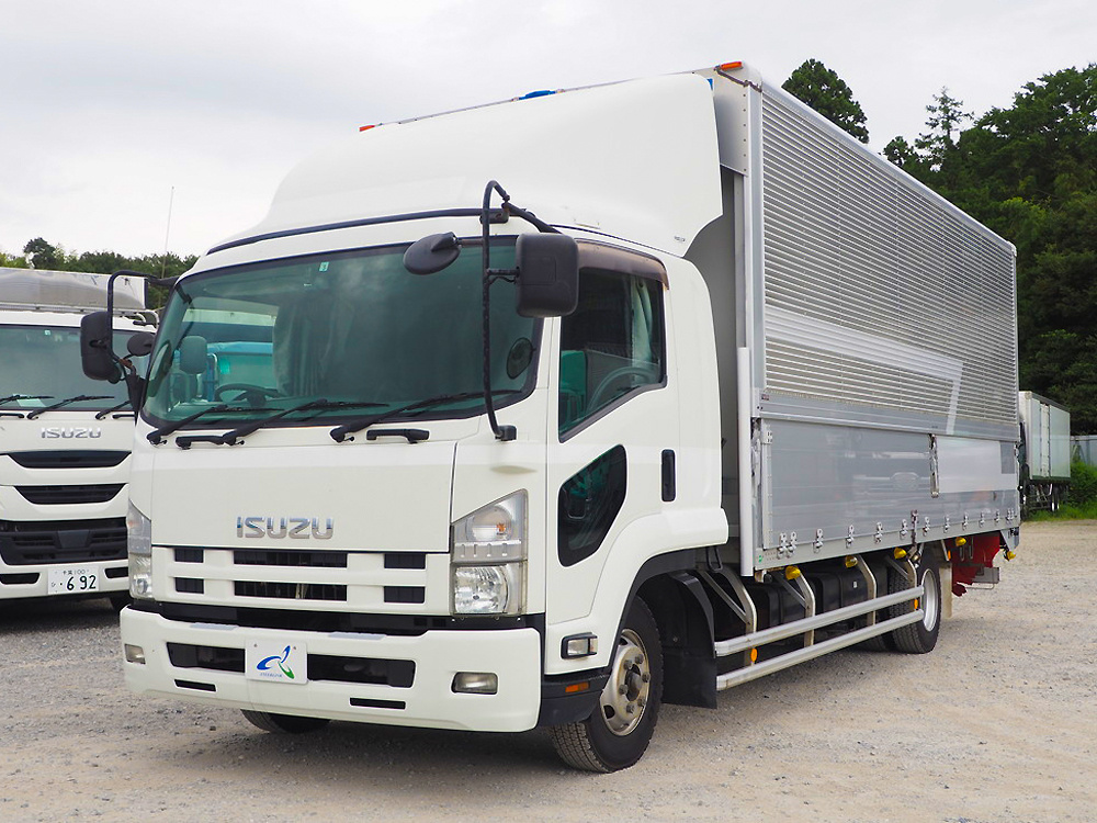 いすゞ フォワード ウイング車 中型 TKG-FRR90T2 年式 H25[写真01]