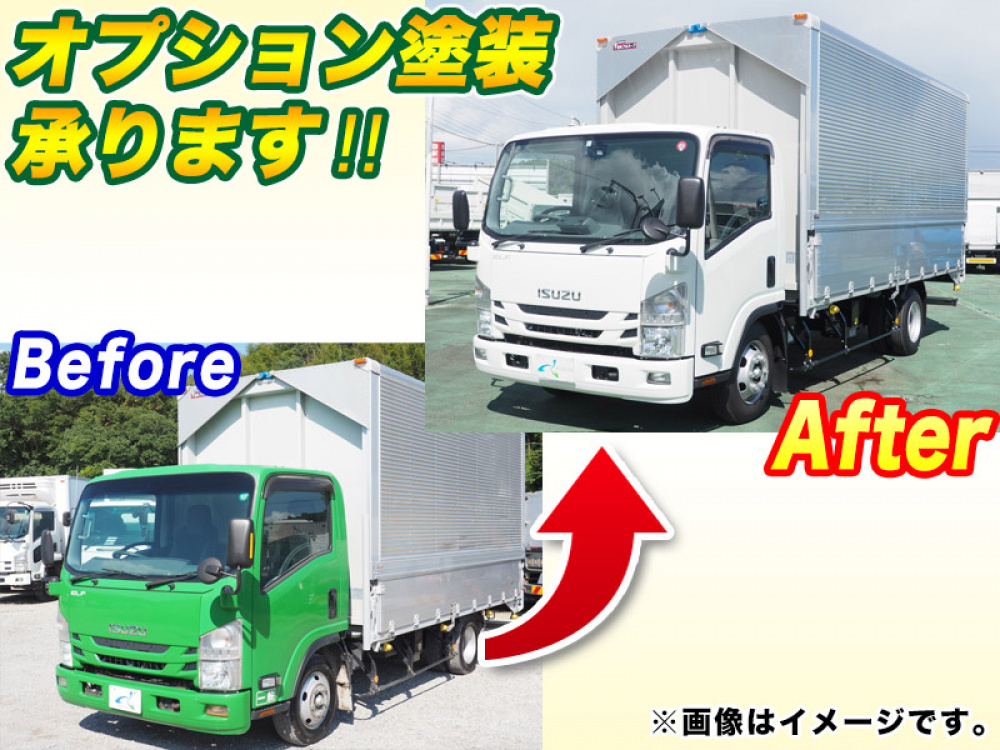 いすゞ エルフ ウイング車 小型 TRG-NPR85AN 年式 H27[写真03]