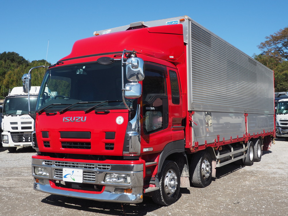 いすゞ ギガ ウイング車 大型 PDG-CYJ77W8 年式 H20[写真01]
