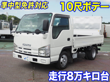 いすゞ エルフ 平ボディ 小型 BKG-NJR85A 年式 H21[写真02]