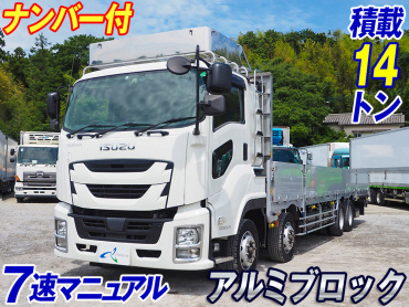 いすゞ ギガ 平ボディ 大型 QKG-CYJ77B 年式 H28 [写真02]