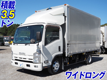 いすゞ エルフ ウイング車 小型 TKG-NPR85AN 年式 H26[写真02]