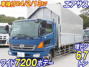日野 レンジャー ウイング車 中増t BDG-FE7JPWG 年式 H20[写真02]