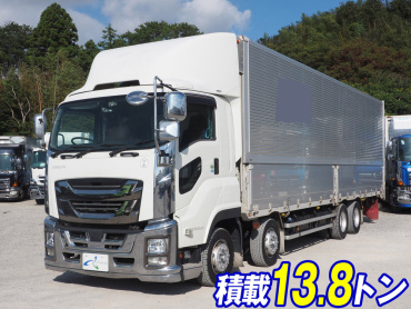 いすゞ ギガ ウイング車 大型 QPG-CYJ77B 年式 H28[写真02]