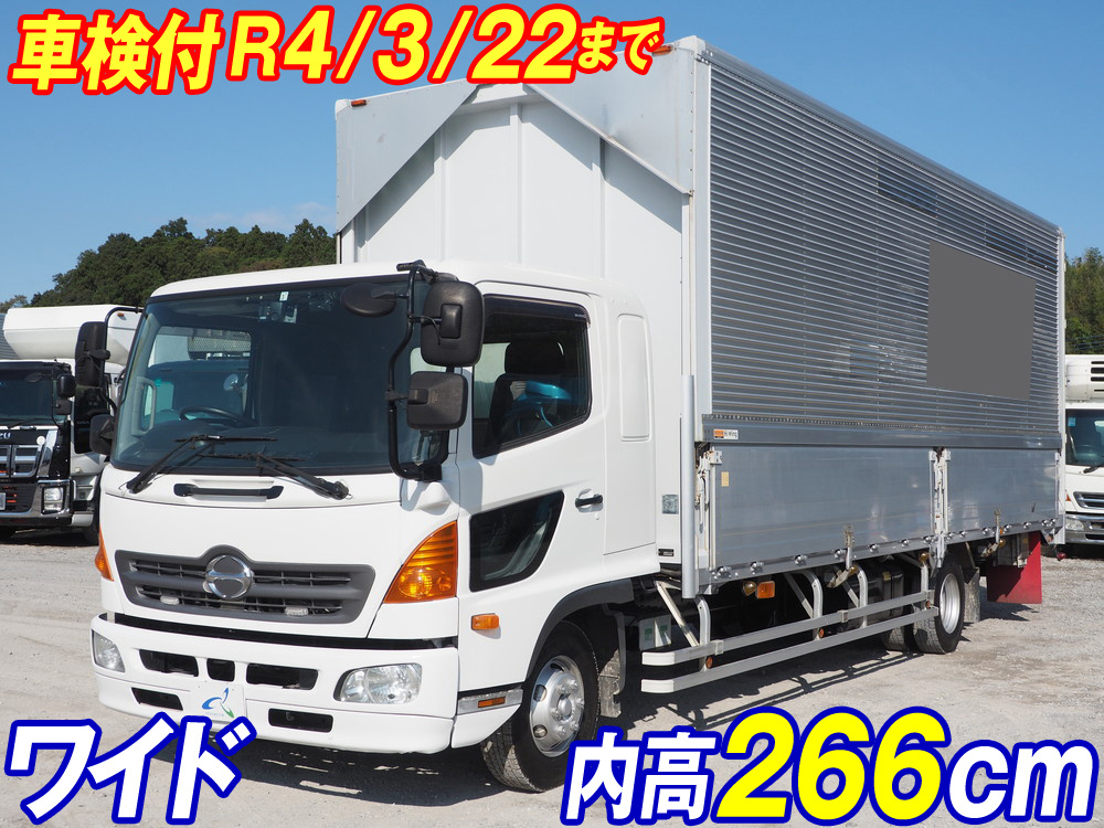 日野 レンジャー ウイング車 中型 SKG-FD7JPAA 年式 H24[写真02]