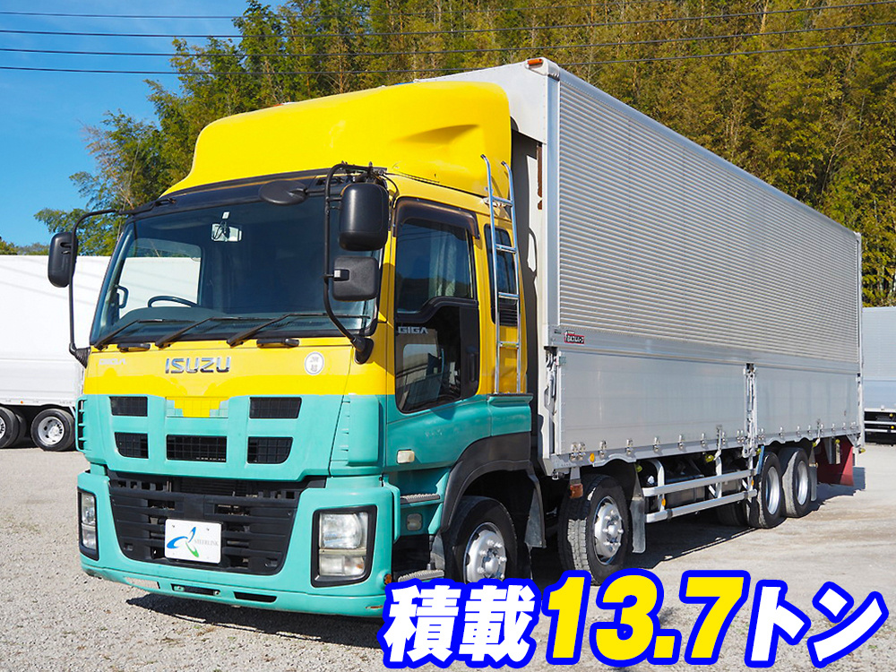 いすゞ ギガ ウイング車 大型 LKG-CYJ77A 年式 H22[写真02]