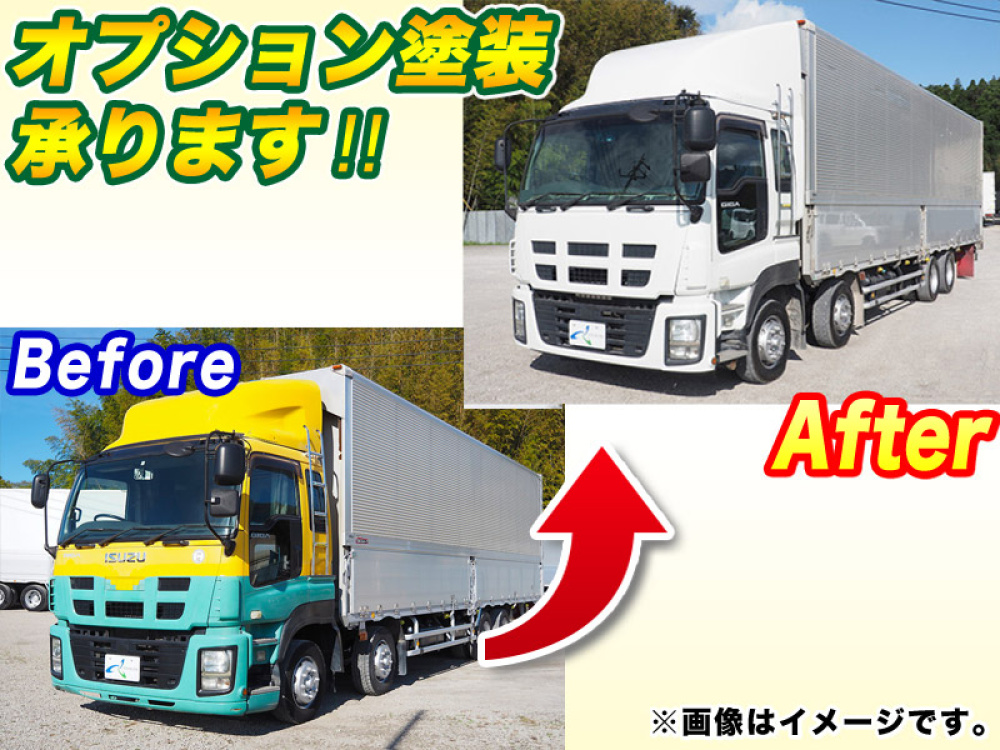 いすゞ ギガ ウイング車 大型 LKG-CYJ77A 年式 H22[写真03]