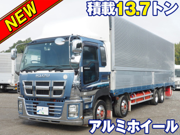いすゞ ギガ ウイング車 大型 QKG-CYJ77A 年式 H26 [写真02]