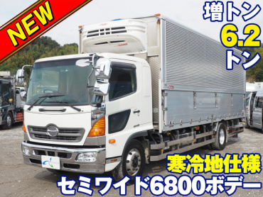 日野 レンジャー 冷凍ウイング 中増t QKG-FE7JMAG 年式 H26[写真02]