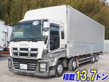 いすゞ ギガ ウイング車 大型 QKG-CYJ77A 年式 H25[写真02]
