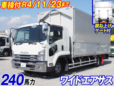 いすゞ フォワード ウイング車 中型 TKG-FRR90T2 年式 H27[写真02]