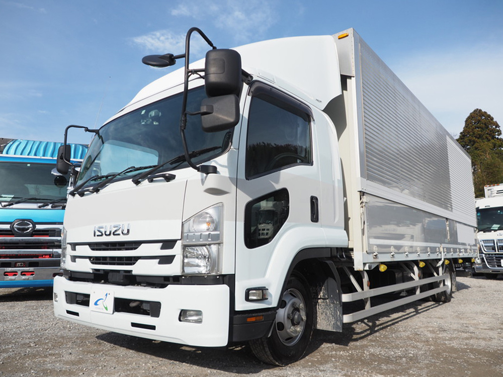 いすゞ フォワード ウイング車 中型 TKG-FRR90T2 年式 H29[写真01]