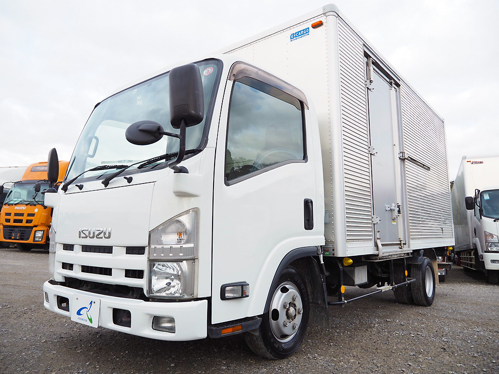 いすゞ エルフ バン車 小型 TKG-NLR85AN 年式 H26[写真01]