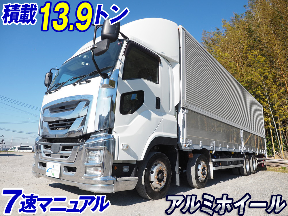 いすゞ ギガ ウイング車 大型 QKG-CYJ77B 年式 H28[写真02]