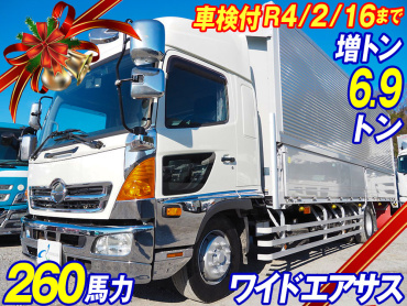 日野 レンジャー ウイング車 中増t QKG-FE7JPAG 年式 H27[写真02]