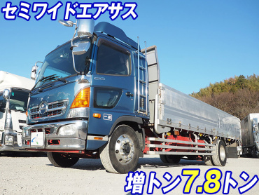 日野 レンジャー 平ボディ 中増t QKG-FE7JLAG 年式 H25[写真02]