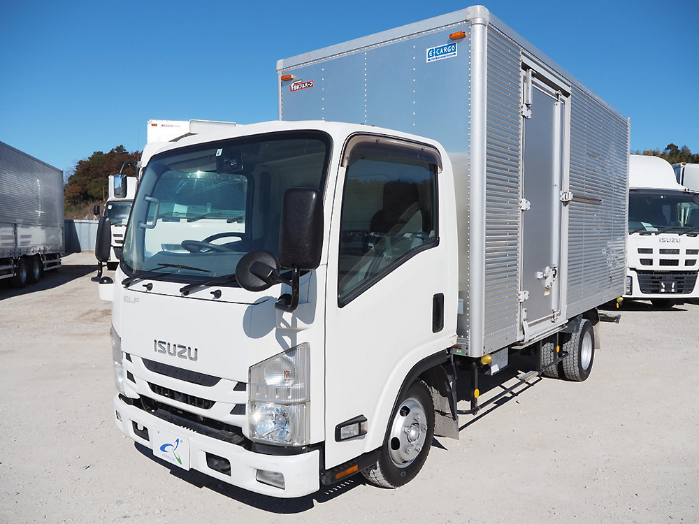 いすゞ エルフ バン車 小型 TRG-NLR85AN 年式 H27[写真01]