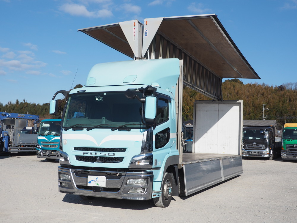 三菱ふそう スーパーグレート ウイング車 大型 QPG-FS64VZ 年式 H27[写真04]