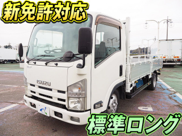 いすゞ エルフ 平ボディ 小型 TKG-NLR85AR 年式 H24[写真02]