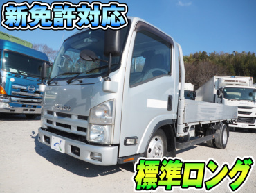 いすゞ エルフ 平ボディ 小型 TKG-NLR85AR 年式 H25[写真02]