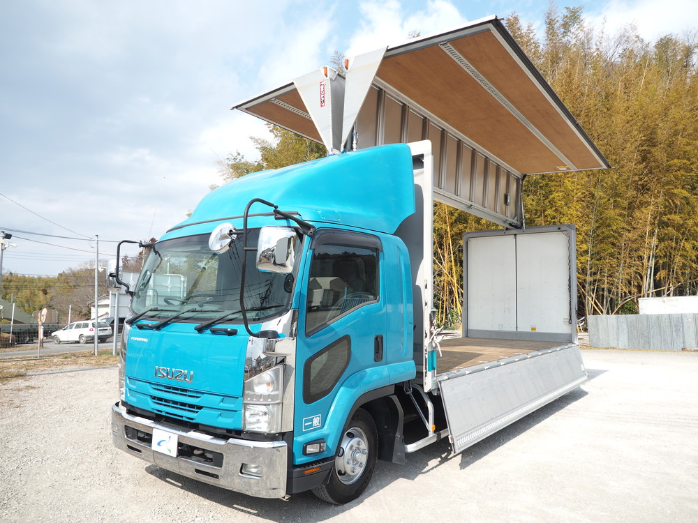 いすゞ フォワード ウイング車 中型 TKG-FRR90T2 年式 H29[写真03]