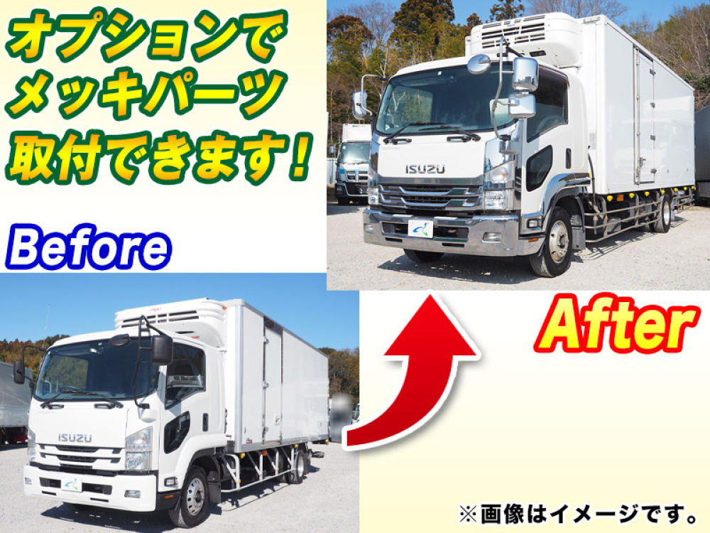 いすゞ フォワード 冷凍バン 中型 TKG-FRR90S2 年式 H27[写真02]