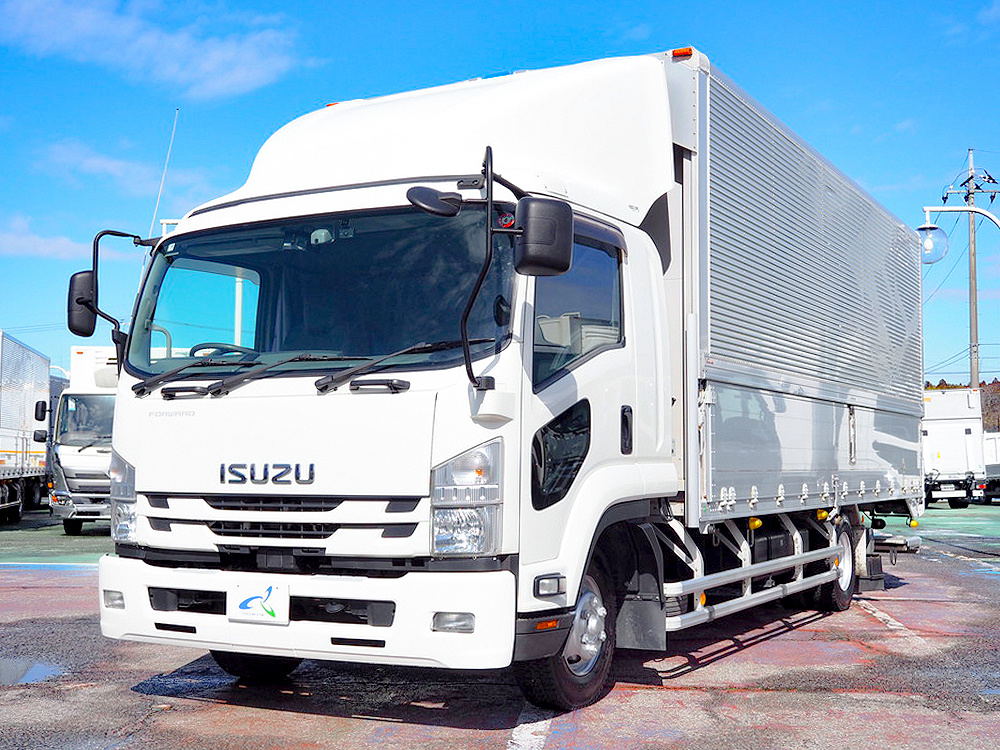 いすゞ フォワード ウイング車 中型 TKG-FRR90T2 年式 H29[写真01]