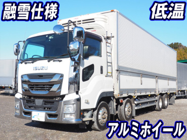 いすゞ ギガ 冷凍ウイング 大型 QKG-CYJ77B 年式 H29[写真01]