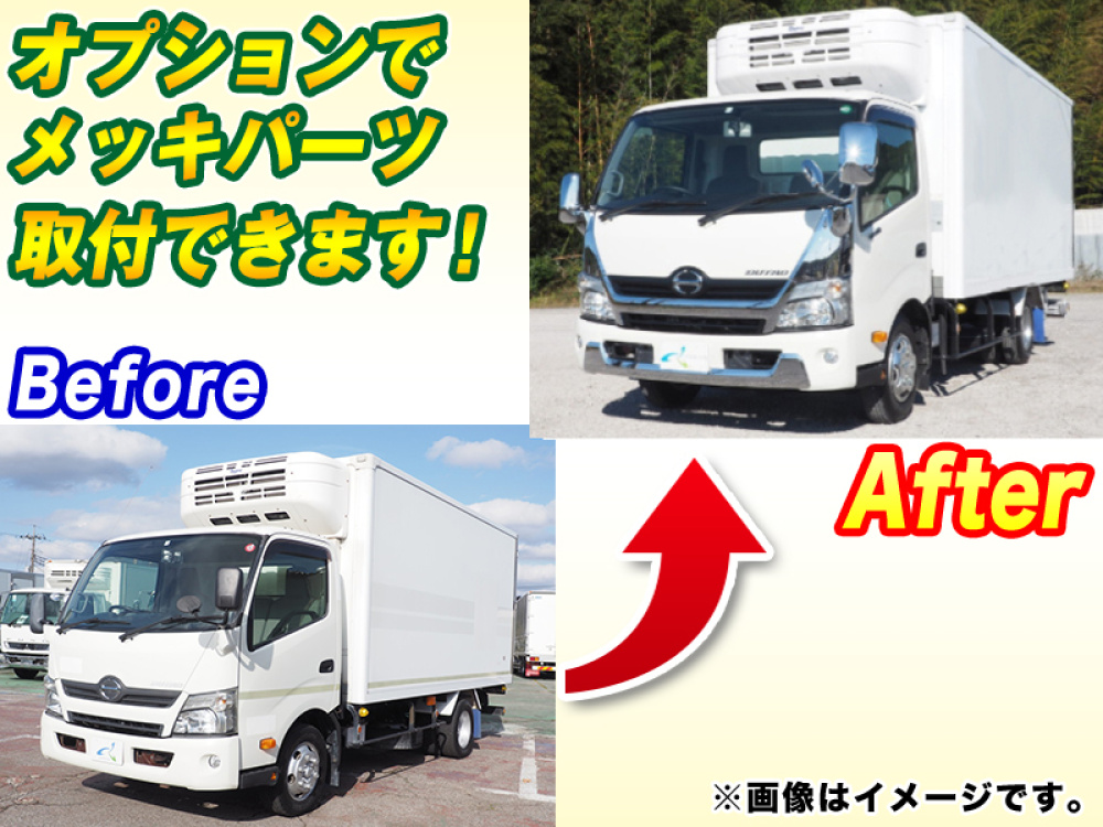 日野 デュトロ 冷凍バン 小型 TKG-XZU710M 年式 H28[写真02]