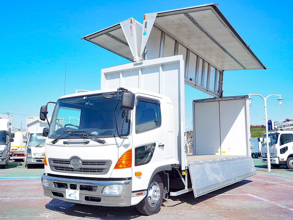 日野 レンジャープロ ウイング車 中型 TKG-FD7JLAG 年式 H27[写真02]